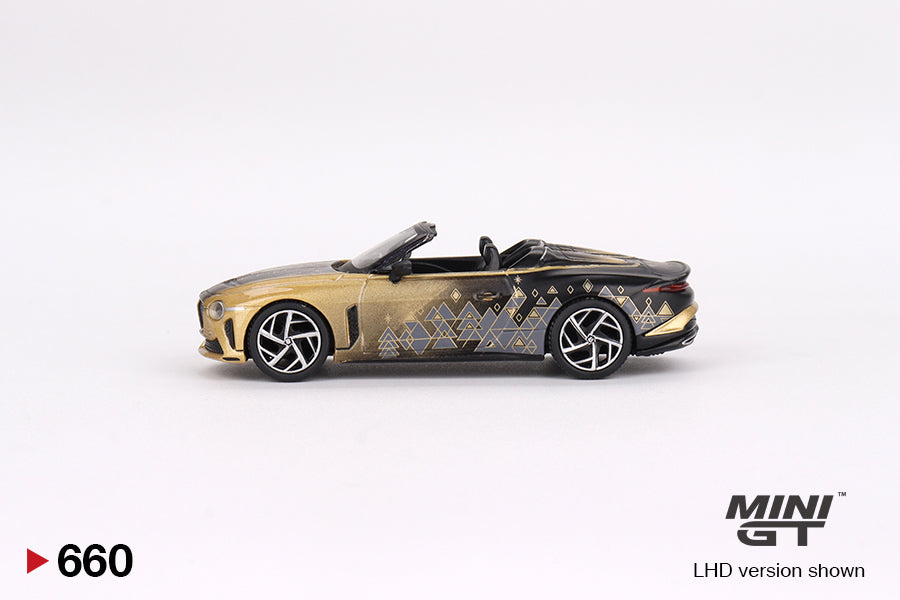 Mini GT Bentley Mulliner Bacalar 2023 Christmas Edition Limited