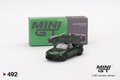 Mini GT Bentley Mulliner Bacalar Scarab Green