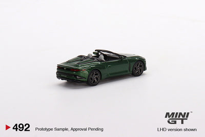 Mini GT Bentley Mulliner Bacalar Scarab Green