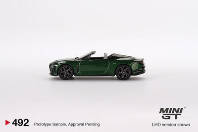 Mini GT Bentley Mulliner Bacalar Scarab Green