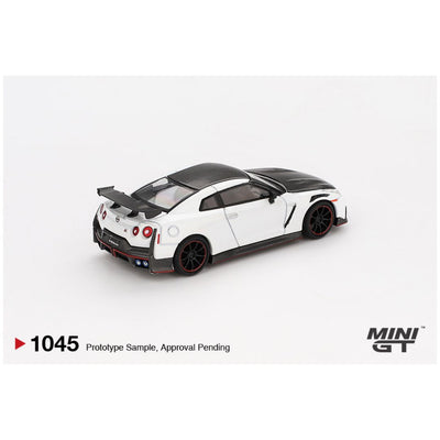 Mini GT Blister #1045: Nissan GT-R Nismo 2024 Brilliant White Pearl