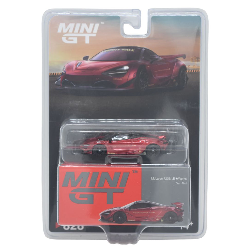 Mini GT Blister #828: McLaren 720S LB☆Works Gem Red – Krazy