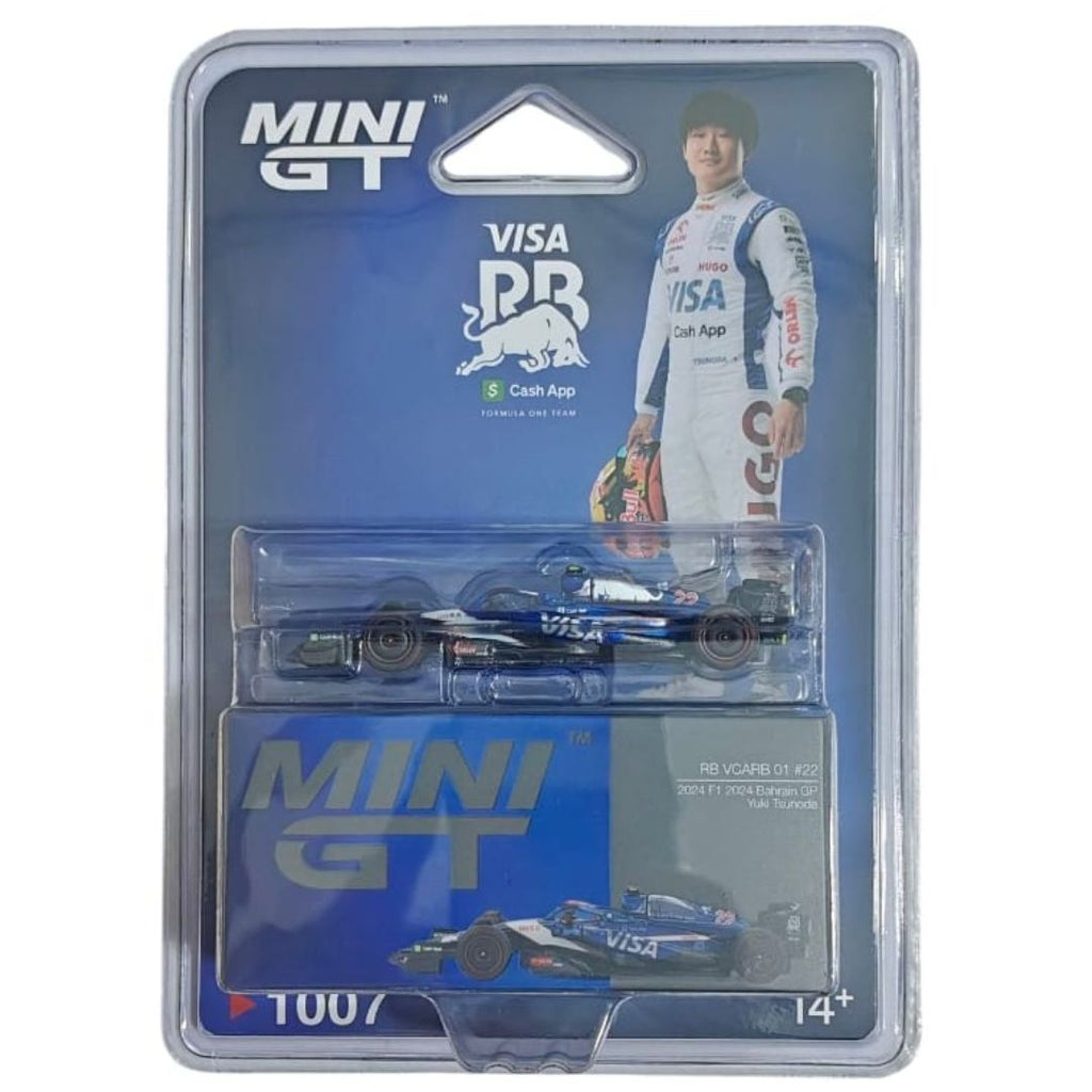 Mini GT Blister #1007: RB VCARB 01 #22 Yuki Tsunoda 2024 F1 2024 Bahrain GP