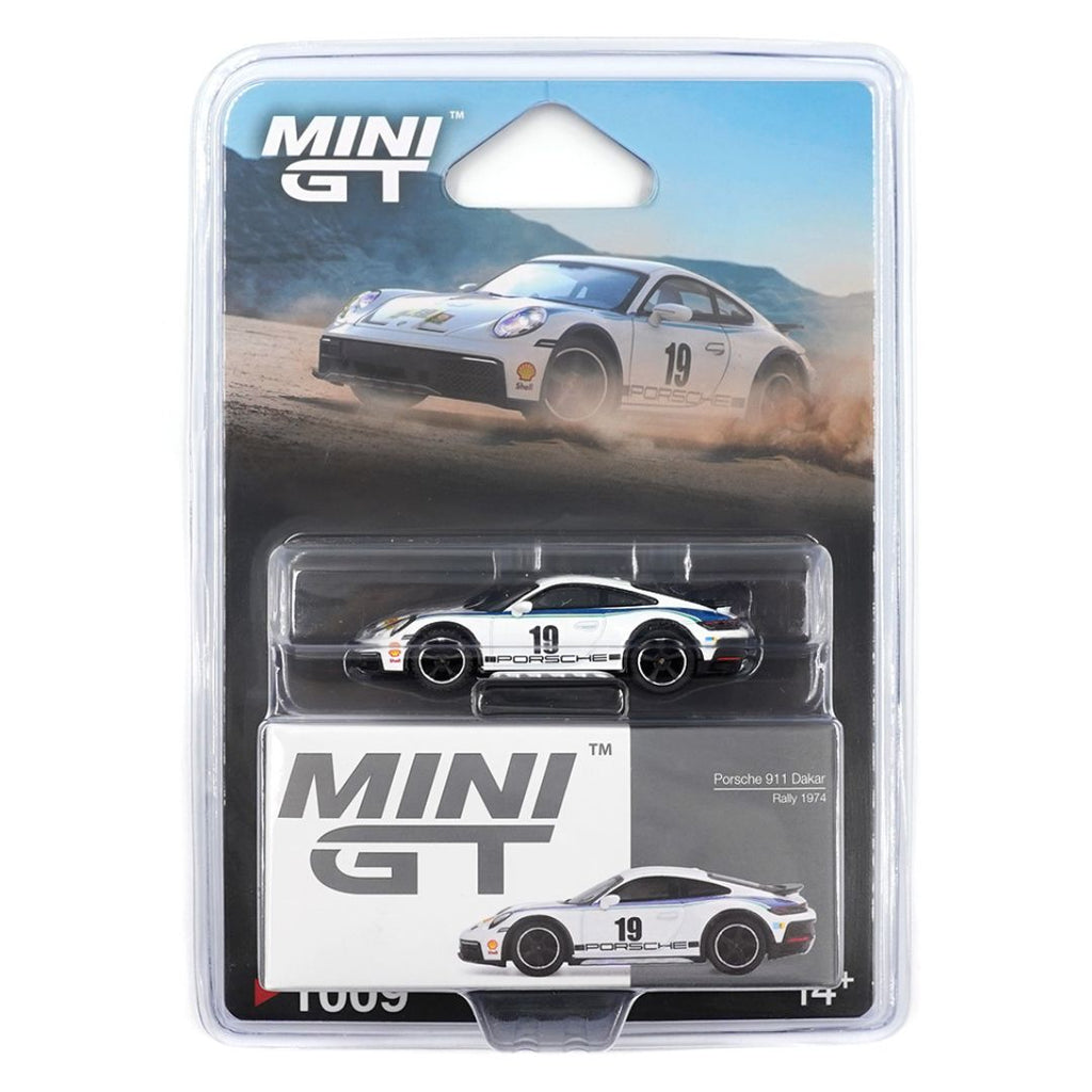 Mini GT Blister #1009: Porsche 911 Dakar Rally 1974