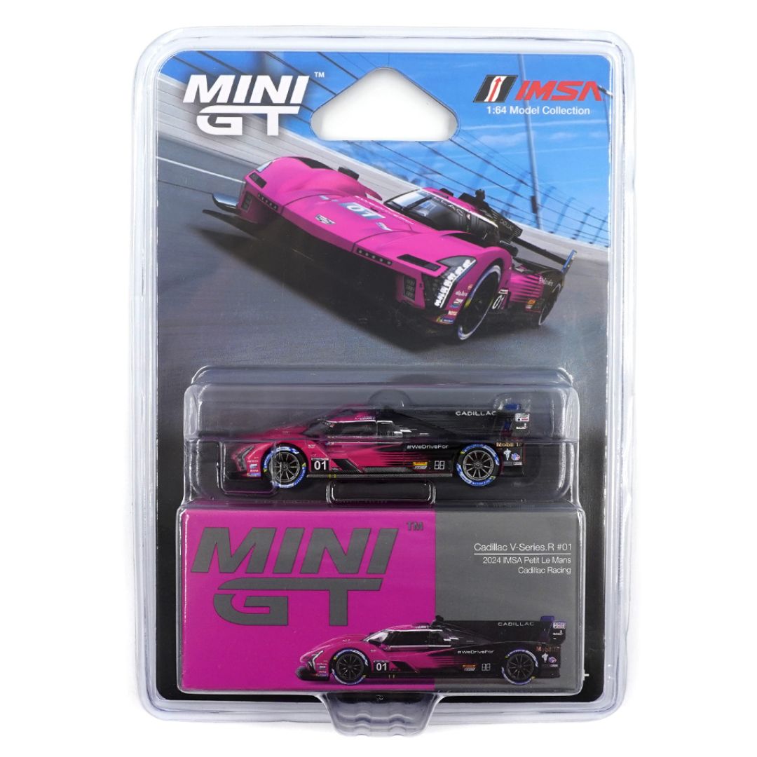 Mini GT Blister #1010: Cadillac V-Series.R #01 Cadillac Racing 2024 IMSA Petit Le Mans