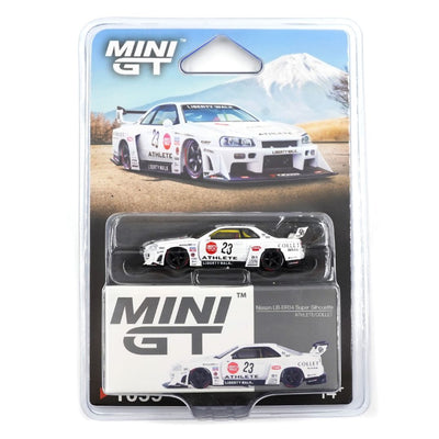 Mini GT Blister #1059: Nissan LB-ER34 Super Silhouette ATHLETE/COLLET
