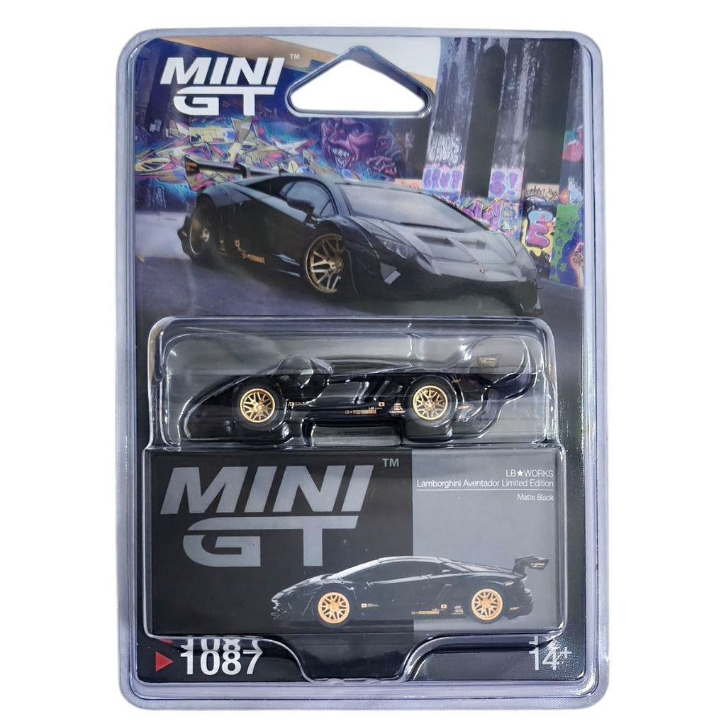 MINI GT LB★WORKS Lamborghini Aventador MINI GT 1087 LB WORKS Lamborghini Aventador Limited Edition Matte