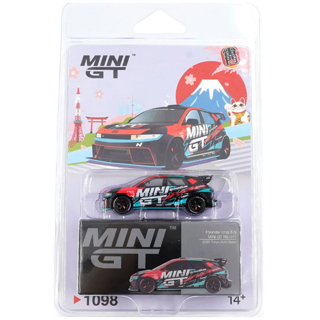 Mini GT Blister #1098: Hyundai Ioniq 5N MINI GT RS-01T 2025 Tokyo Auto Salon LHD