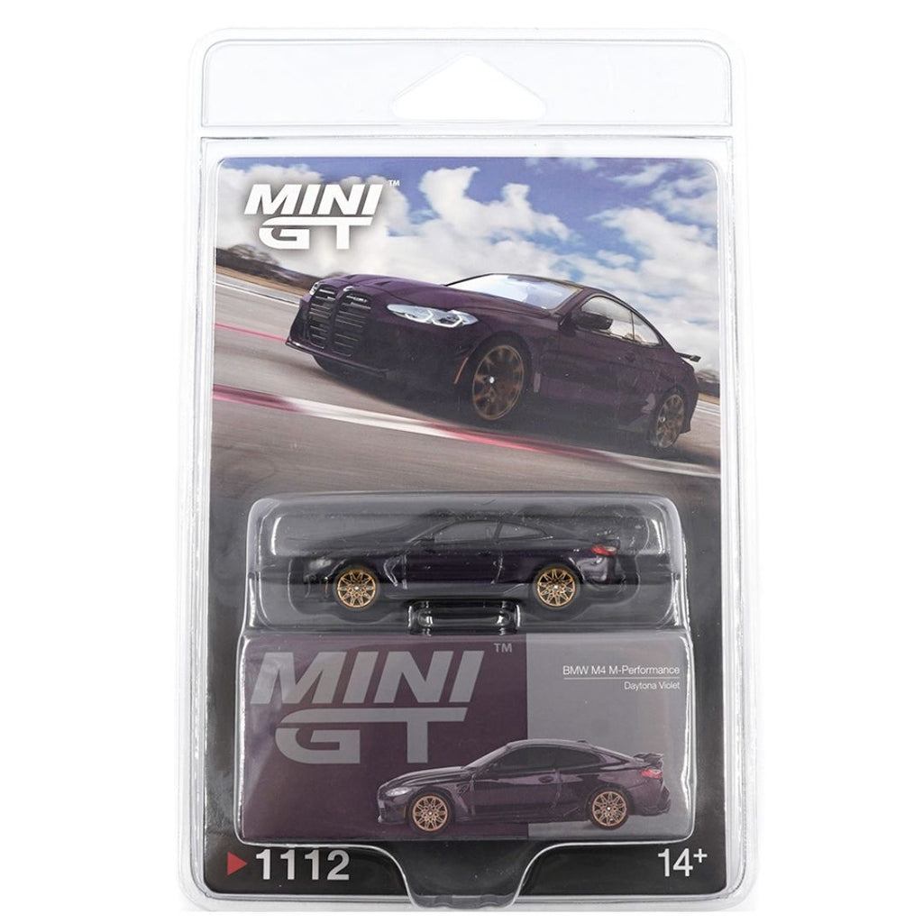 Mini GT Blister #1112: BMW M4 M-Performance Daytona Violet