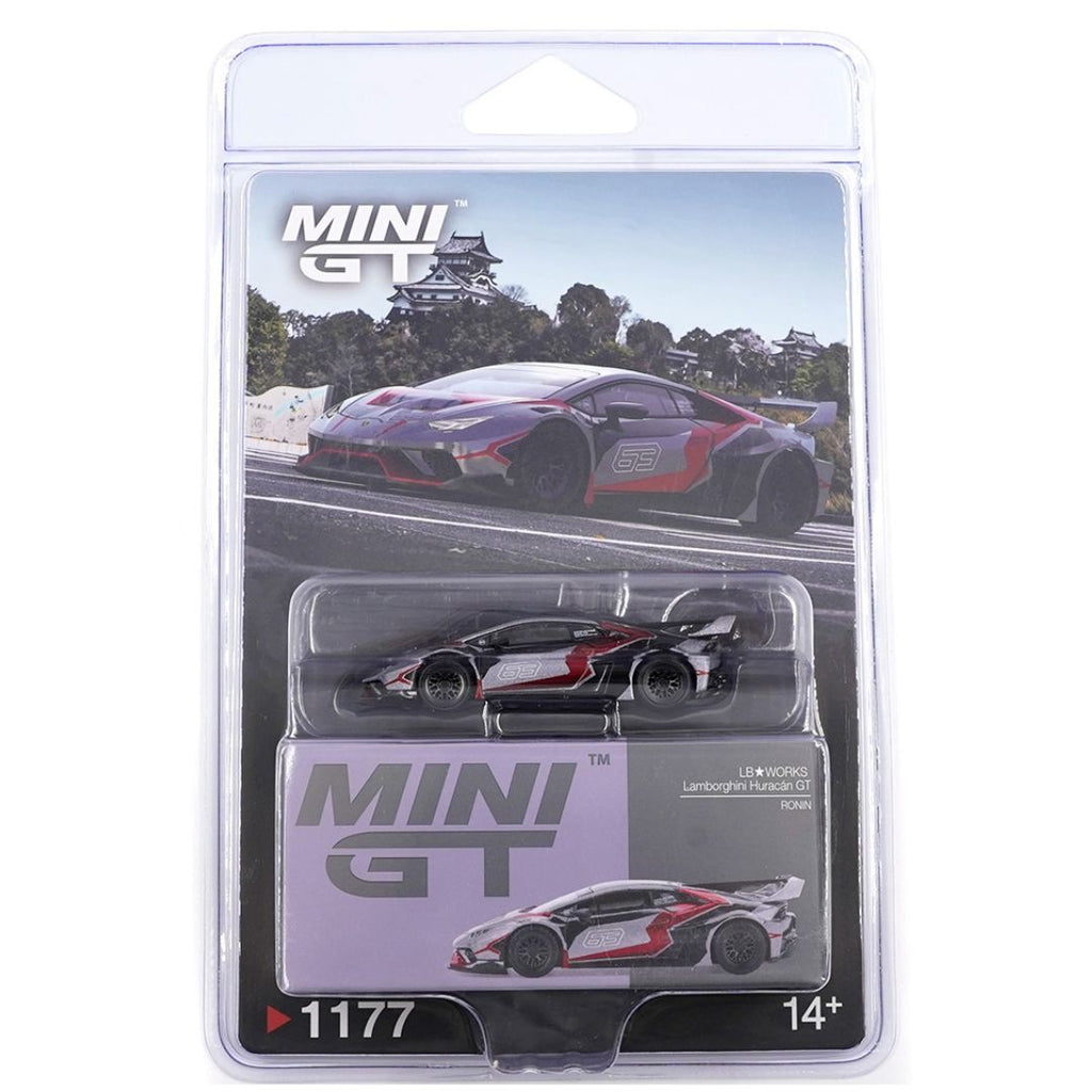 Mini GT Blister #1177: LB☆WORKS Lamborghini Huracán GT RONIN