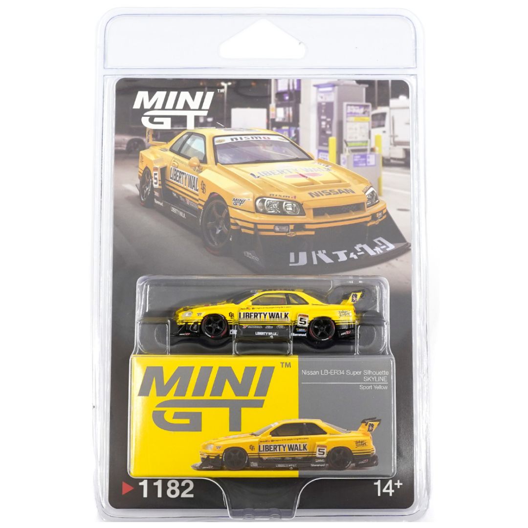 Mini GT-Welcome to the World of 1:64 – Krazy Caterpillar