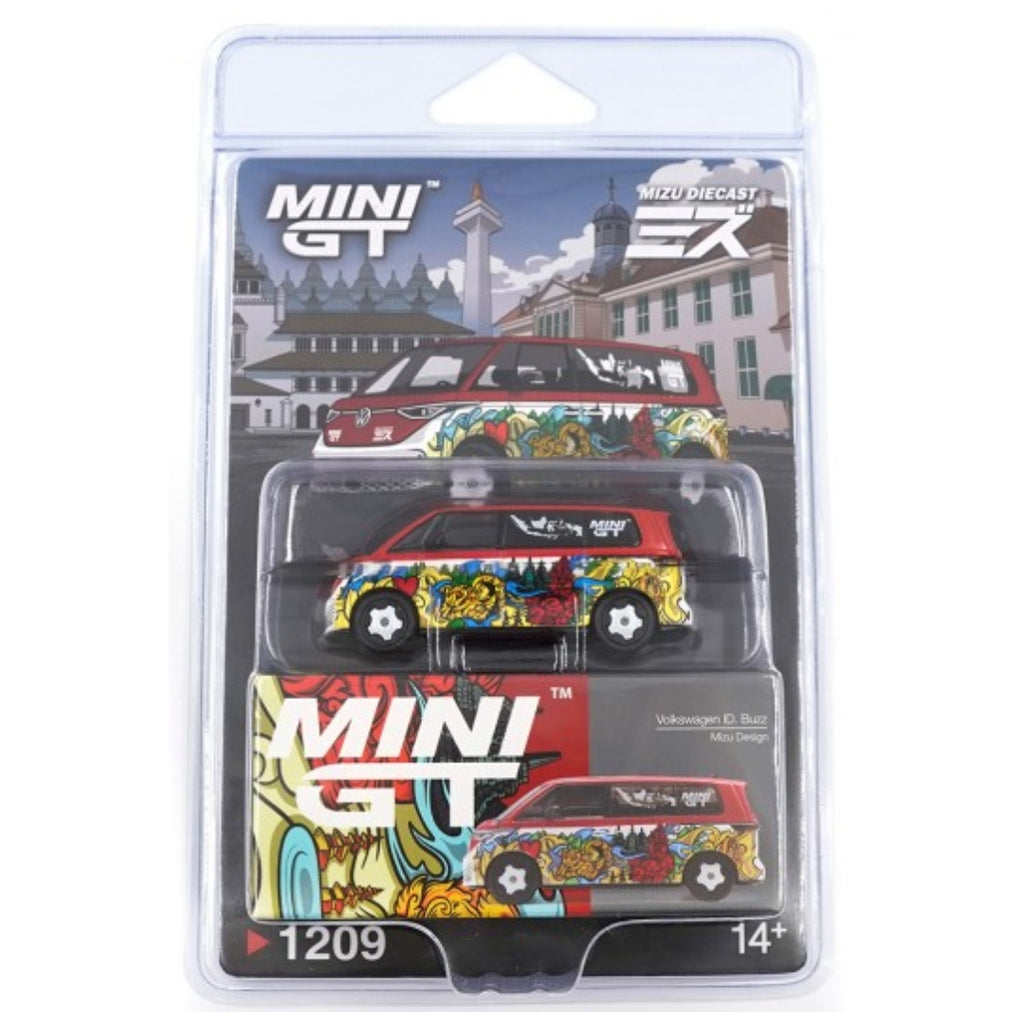 Mini GT Blister #1209: Volkswagen ID. Buzz Mizu Design