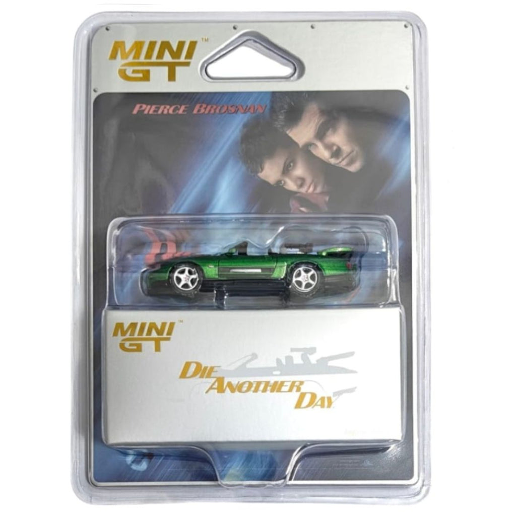 Mini GT Blister #908: Jaguar XKR Die Another Day - Green