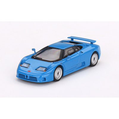 Mini GT Bugatti EB110 GT Blu Bugatti