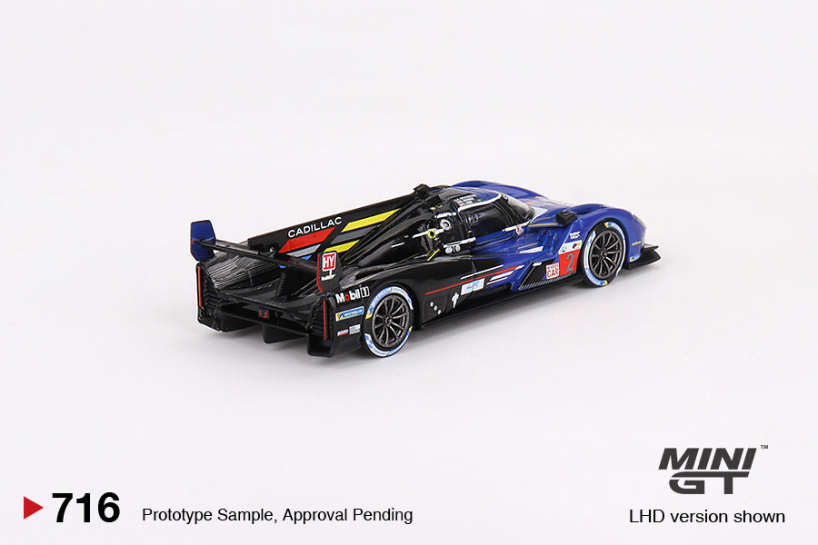 Mini GT #716: Cadillac V-Series.R #2 Cadillac Racing 2023 Le Mans 24 Hrs 3rd Place 1:64