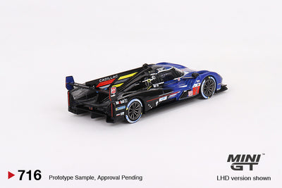 Mini GT #716: Cadillac V-Series.R #2 Cadillac Racing 2023 Le Mans 24 Hrs 3rd Place 1:64