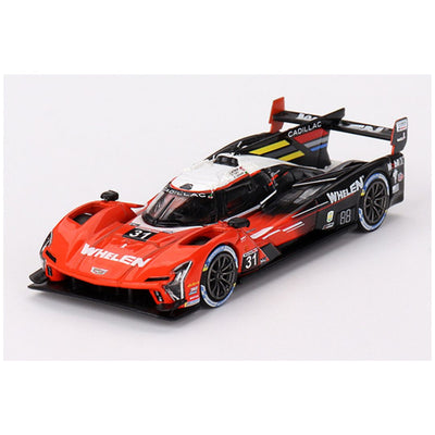 Mini GT #745: Cadillac V-Series.R #31 Whelen Engineering Cadillac Racing 2023 IMSA Sebring 12 Hrs Winner 1:64