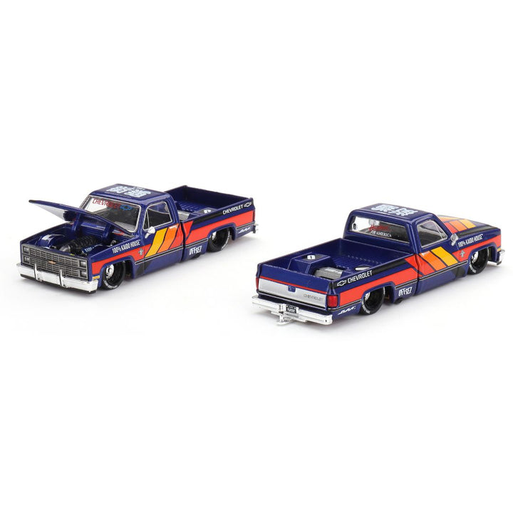 Mini GT Chevrolet Silverado KAIDO WORKS V2 – Krazy Caterpillar