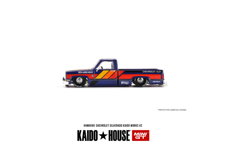 Mini GT Chevrolet Silverado KAIDO WORKS V2 – Krazy Caterpillar