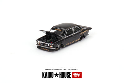 Mini GT: Datsun 510 Pro Street Full Carbon V1 (1:64)