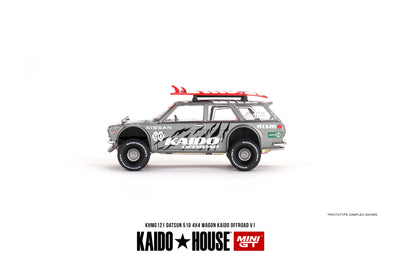 Mini GT Datsun KAIDO 510 Wagon 4x4 Kaido Offroad V1