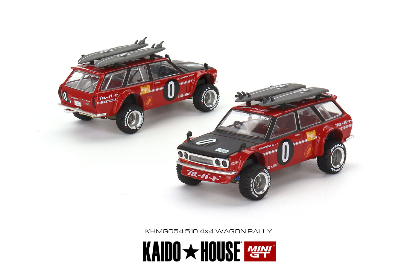 Mini GT Datsun KAIDO 510 Wagon Kaido GT Surf Safari RS V2