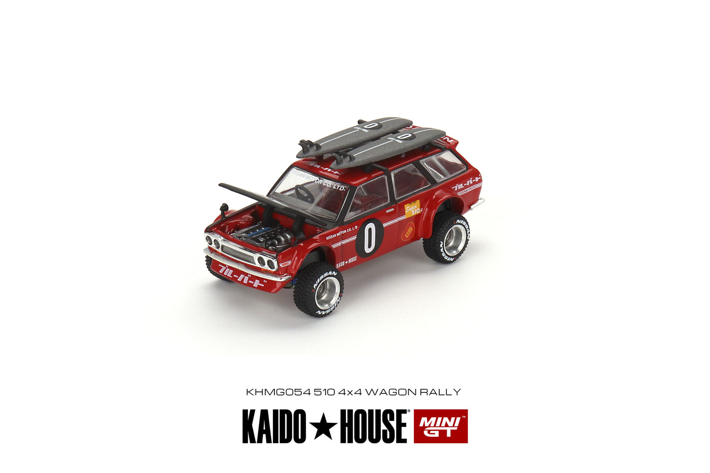 Mini GT Datsun KAIDO 510 Wagon Kaido GT Surf Safari RS V2