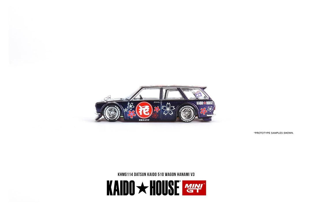 Mini GT Datsun Kaido 510 Wagon Hanami V3 1:64