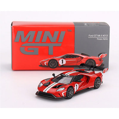 Ford GT MK II #013 Rosso Alpha - 1:64 Die-Cast Scale Model