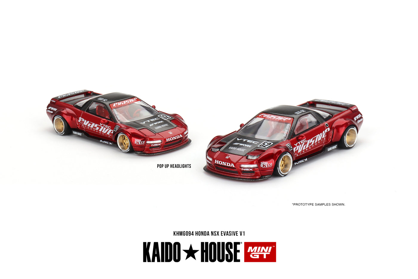 Mini GT Kaido House Honda NSX Evasive V1 1:64 Die-Cast Scale Model