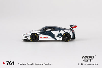 Mini GT Honda NSX GT3 EVO AlphaTauri Yuki Tsunoda 2023 Red Bull Formula Nurburgring 1:64