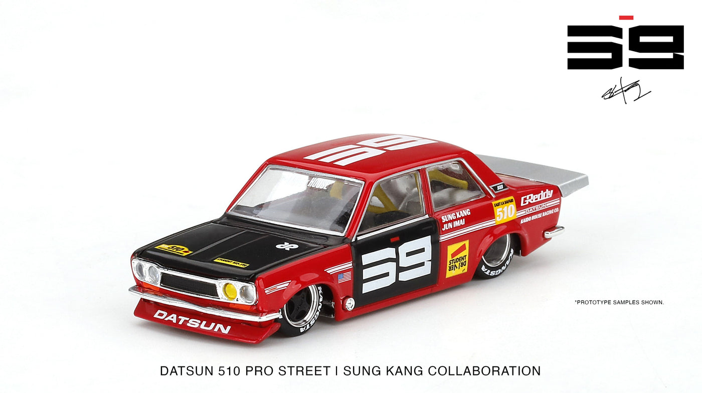 Mini GT Kaido House Datsun Pro Street SK510 Red