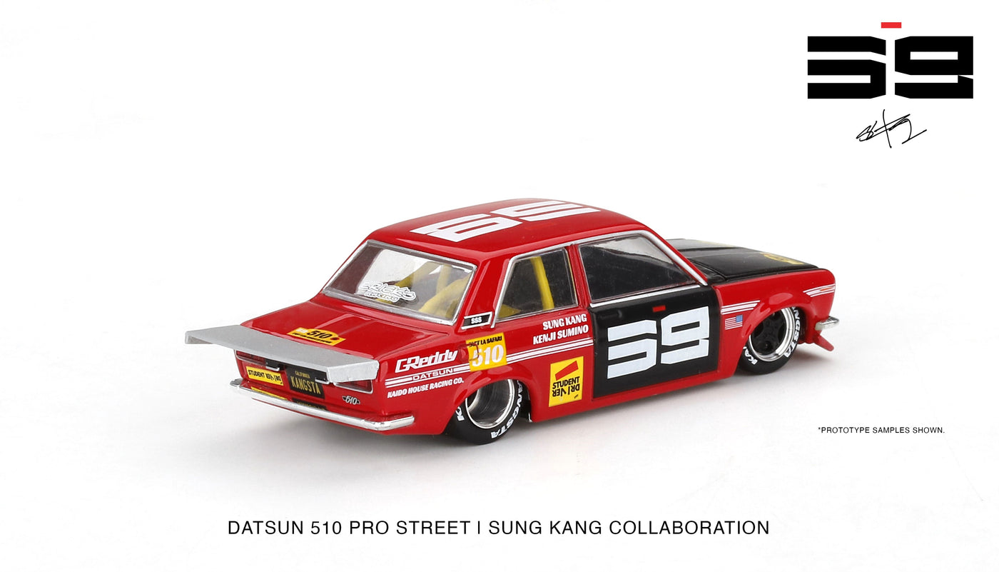 Mini GT Kaido House Datsun Pro Street SK510 Red