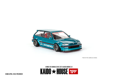 Mini GT Kaido House #126 Honda Civic (EF) Kaido Works V1 1:64