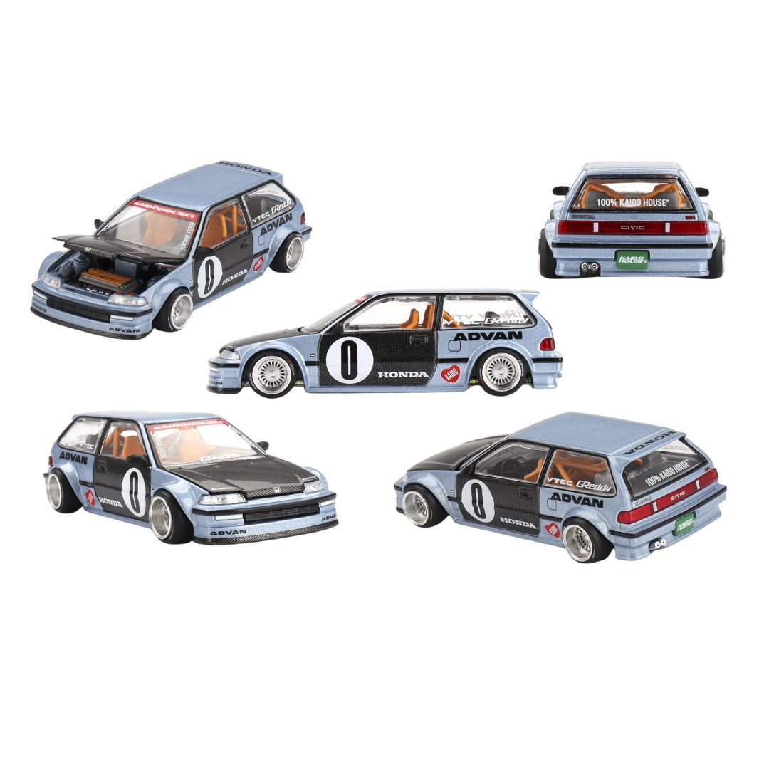 Mini GT Kaido House #179: Honda Civic (EF) Kaido Roulette V1