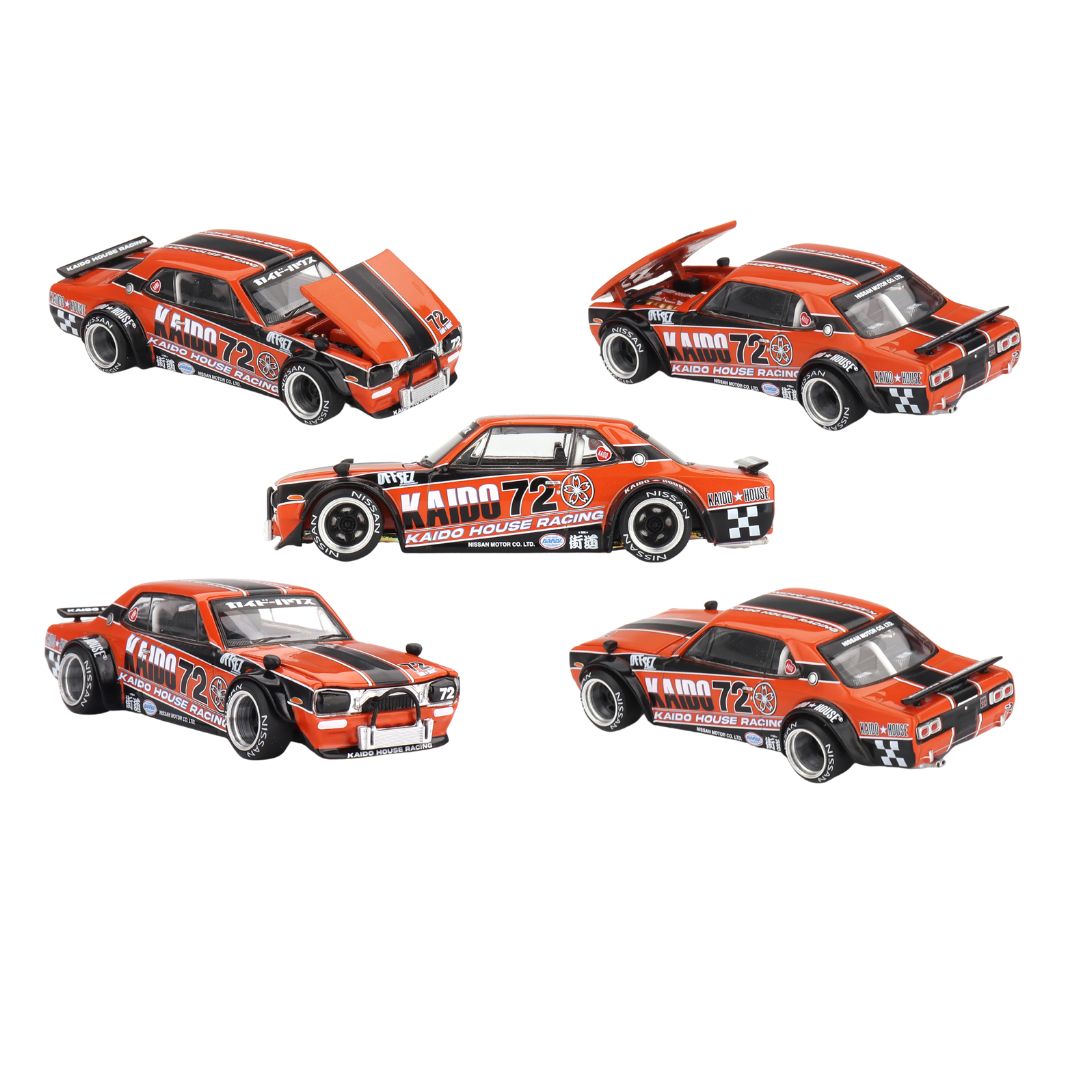 Mini GT Kaiso House #195: Nissan Skyline 2000GT-R (KPGC10) Kaido Racing V1