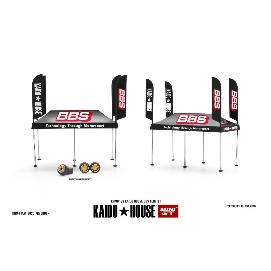 Mini GT Kaiso House #199: BBS Tent V1
