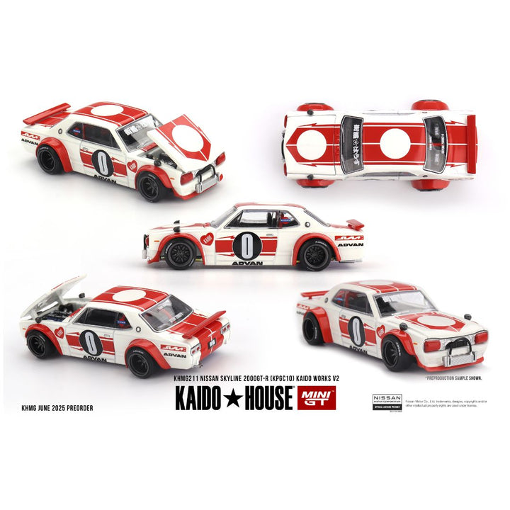 Mini GT Kaido House #211: Nissan Skyline 2000GT-R (KPGC10) Kaido