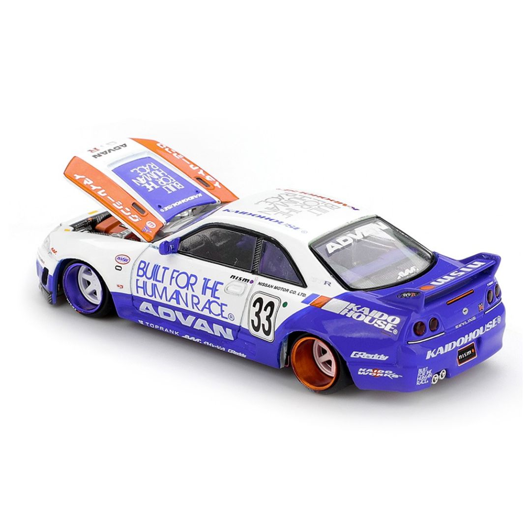 Mini GT Kaido House #213: Nissan Skyline GTR R33 BFTHR V1 – Krazy