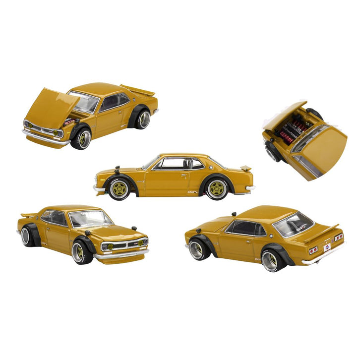 ミニカー Kaido house Nissan skyline 2000GT-R Mini-GT-Kaido-House-_228-