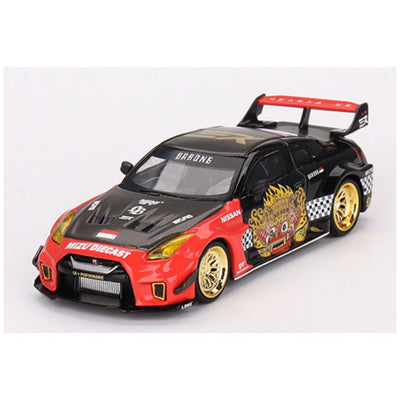 Mini GT LB-Silhouette WORKS GT NISSAN 35GT-RR Ver.1 “BARONG” MINI GT x MIZU Diecast