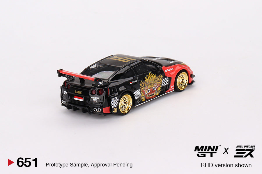 Mini GT LB-Silhouette WORKS GT NISSAN 35GT-RR Ver.1 “BARONG” MINI GT x MIZU Diecast