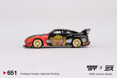 Mini GT LB-Silhouette WORKS GT NISSAN 35GT-RR Ver.1 “BARONG” MINI GT x MIZU Diecast