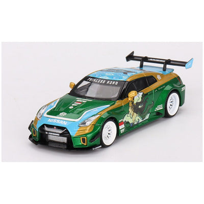 Mini GT LB-Silhouette WORKS GT NISSAN 35GT-RR Ver.2 “PRINCESS RORO” MINI GT x MIZU Diecast