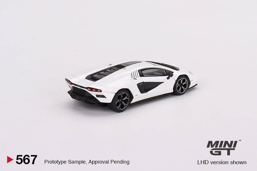 Mini GT Lamborghini Countach LPI 800-4 Bianco Siderale