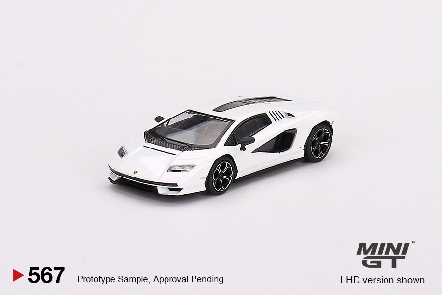 Mini GT Lamborghini Countach LPI 800-4 Bianco Siderale – Krazy