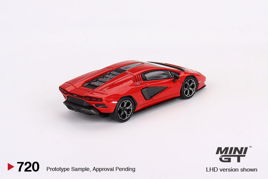 Mini GT Lamborghini Countach LPI 800-4 Rosso Mars 1:64