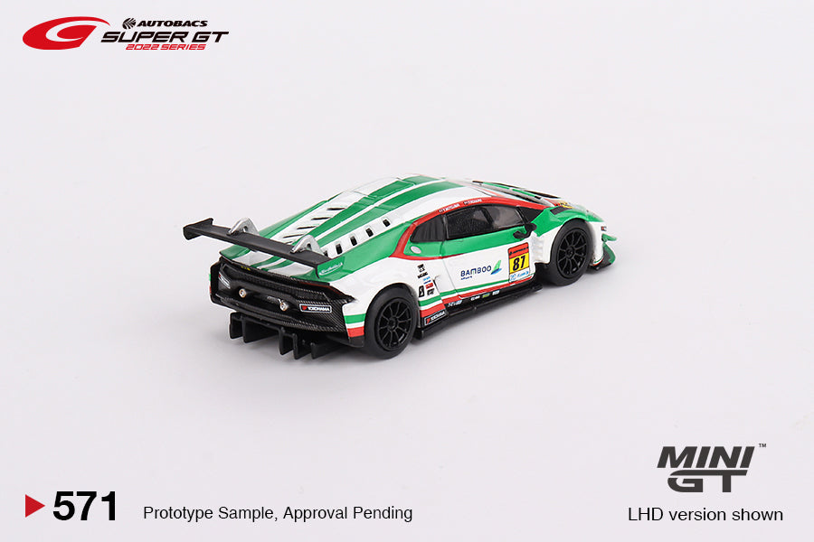 Mini GT: Lamborghini Huracán GT3 EVO #87 “Bamboo Airways LAMBORGHINI GT3”