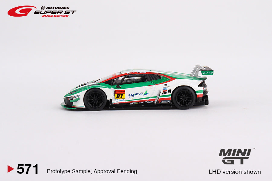 Mini GT: Lamborghini Huracán GT3 EVO #87 “Bamboo Airways LAMBORGHINI GT3”