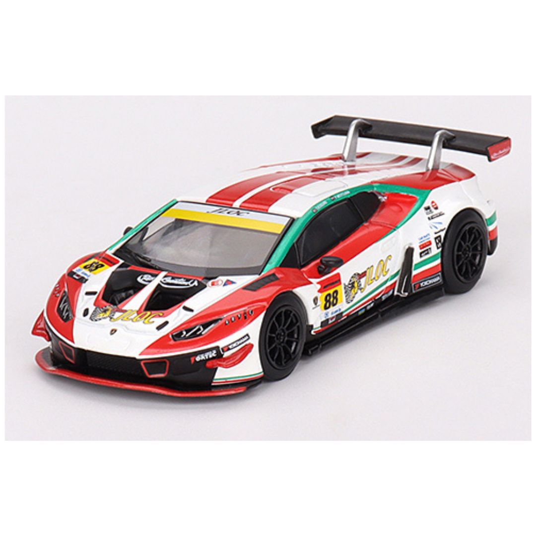 Mini GT Lamborghini Huracán GT3 EVO2 #88 "JLOC Lamborghini GT3"  JLOC  2023 SUPER GT SERIES